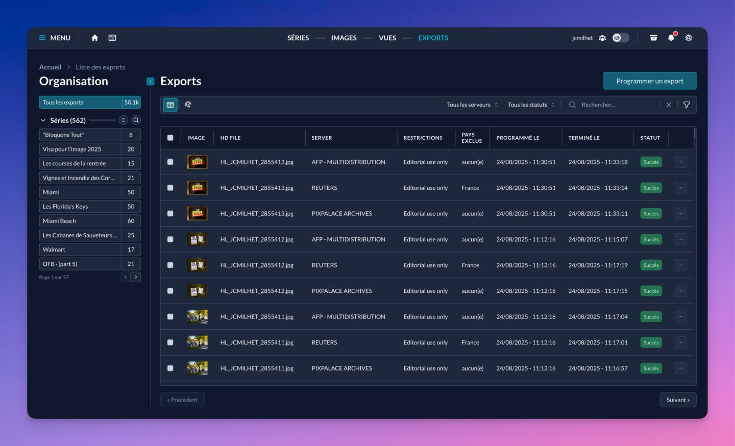 export index