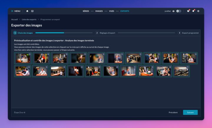 mdall export verif image
