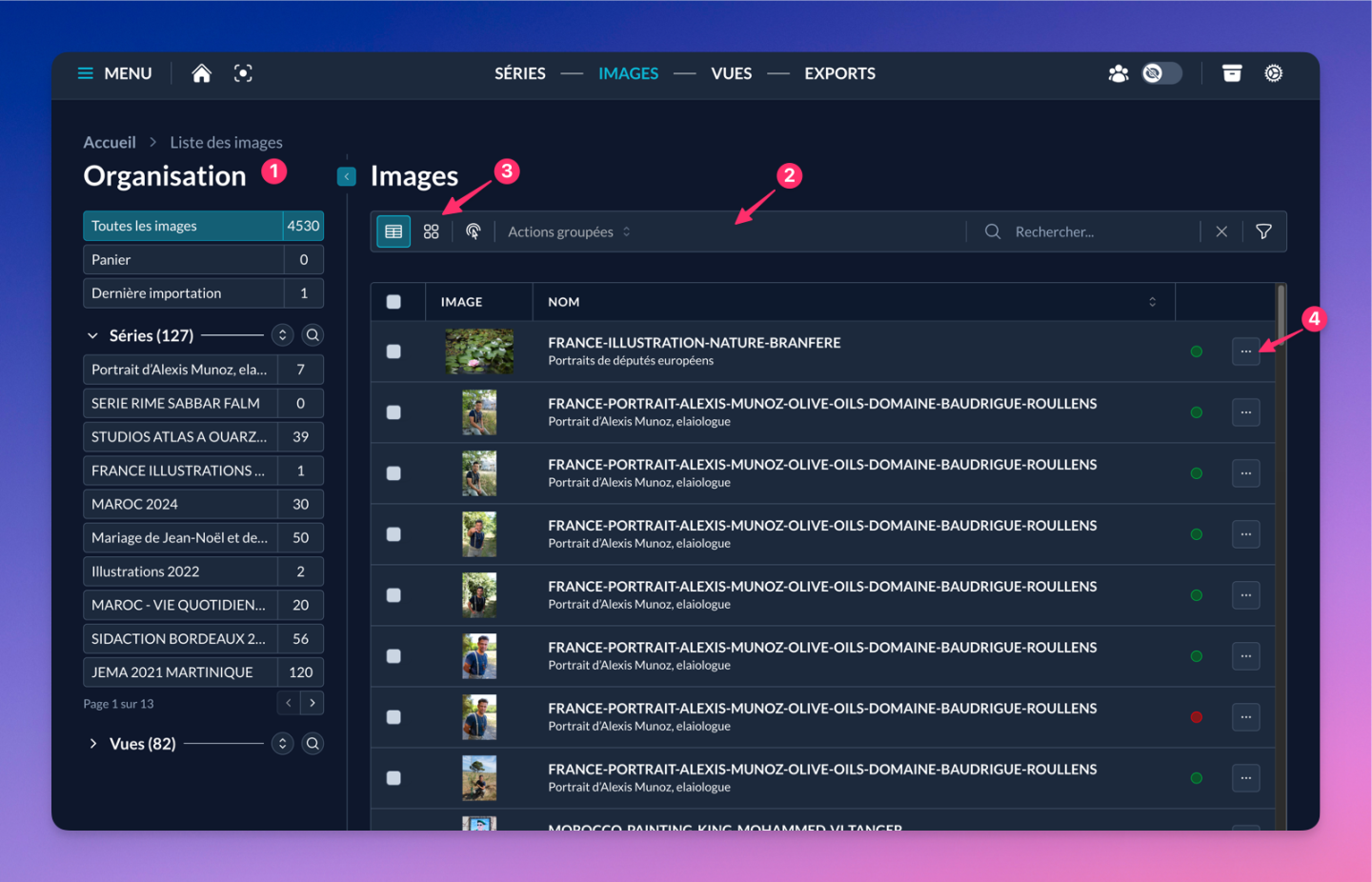 mdall list images